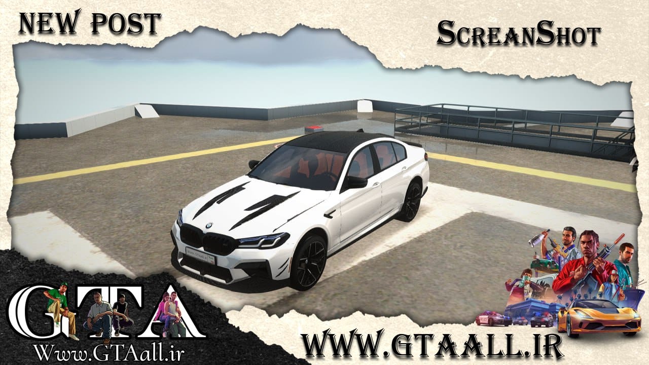 BMW M5-F90 از پک ماشین‌های خاص MTA:SA