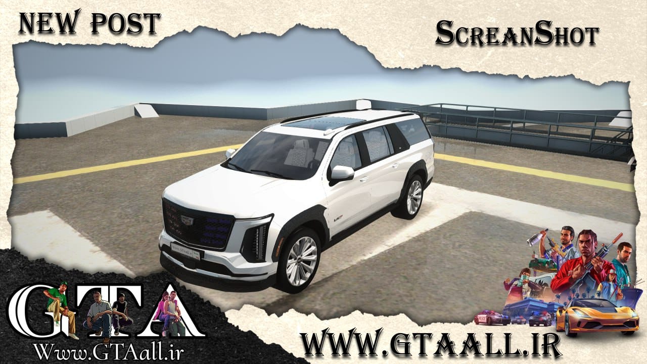 Cadillac Escalade-V T1XX از پک ماشین‌های خاص MTA:SA
