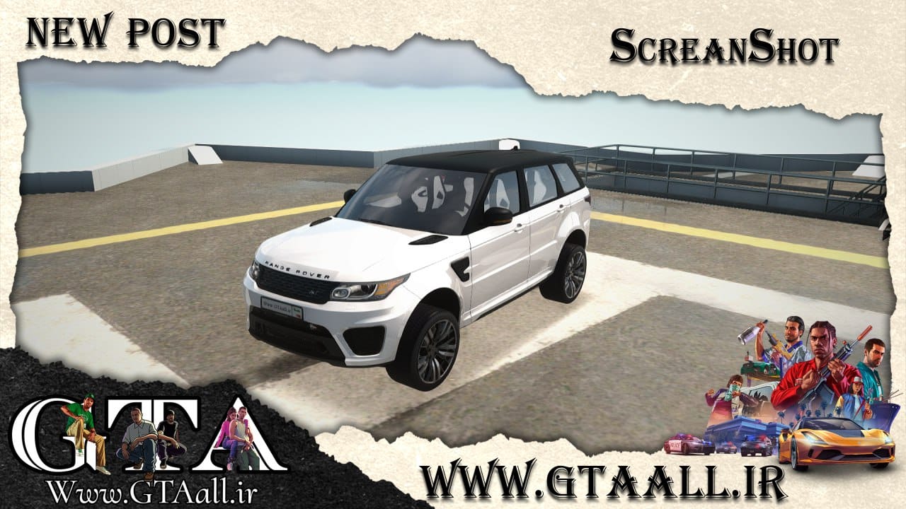 Range Rover Sport-SVR از پک ماشین‌های خاص MTA:SA