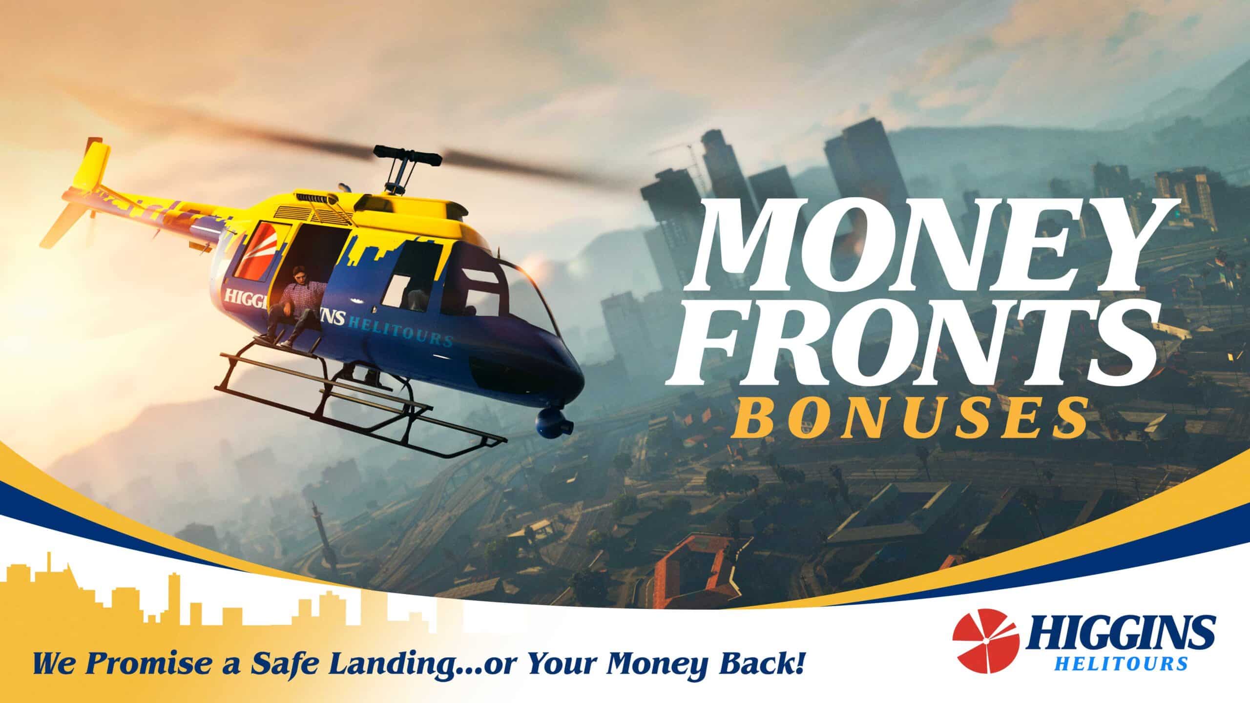 Money Fronts Bonuses in GTA Online